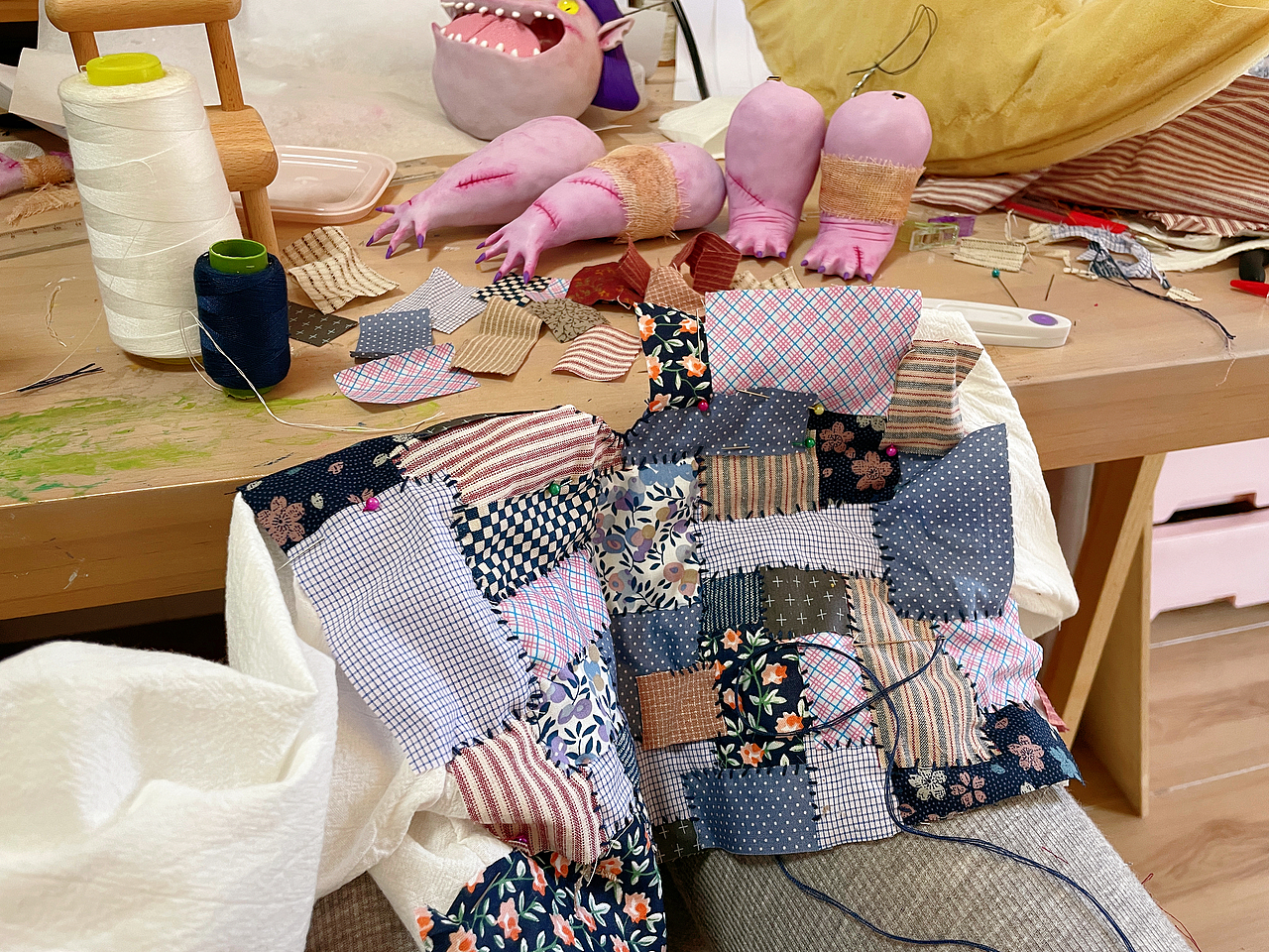 小叉叉 粘土潮玩（图ZMzE2NzQxNjU2） - 手办/模玩 - 站酷设计师小亚小怪原创素材 - 站酷ZCOOL