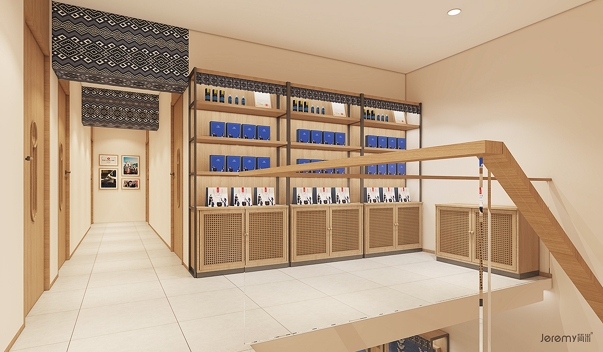 贵州叶咔香苗家头疗连锁形象SI设计