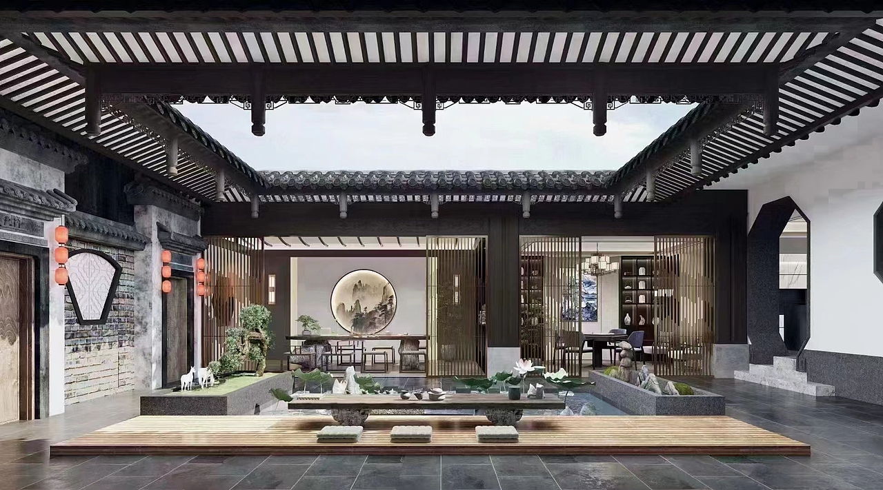 徽派建筑白墙灰瓦，高端大气的徽派是经典