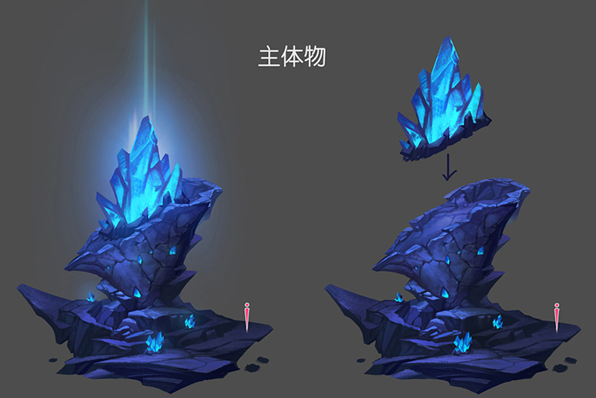 场景物件类原画(4张)