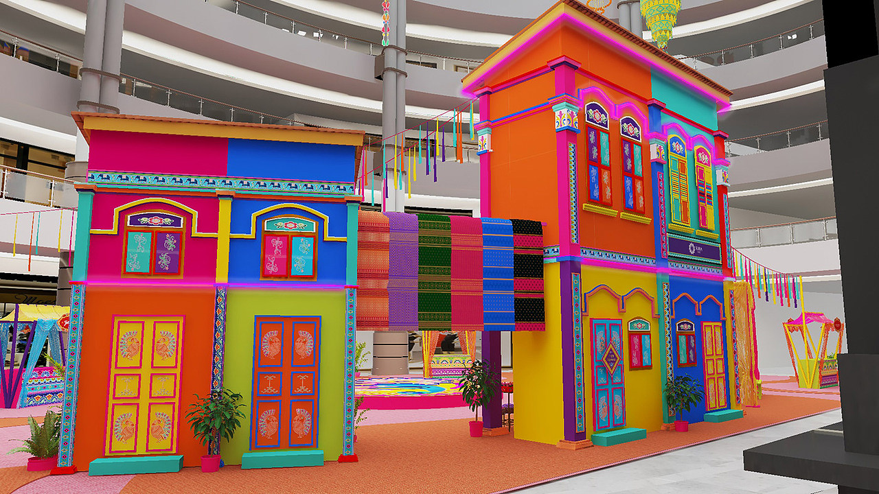 购物中心场景设计