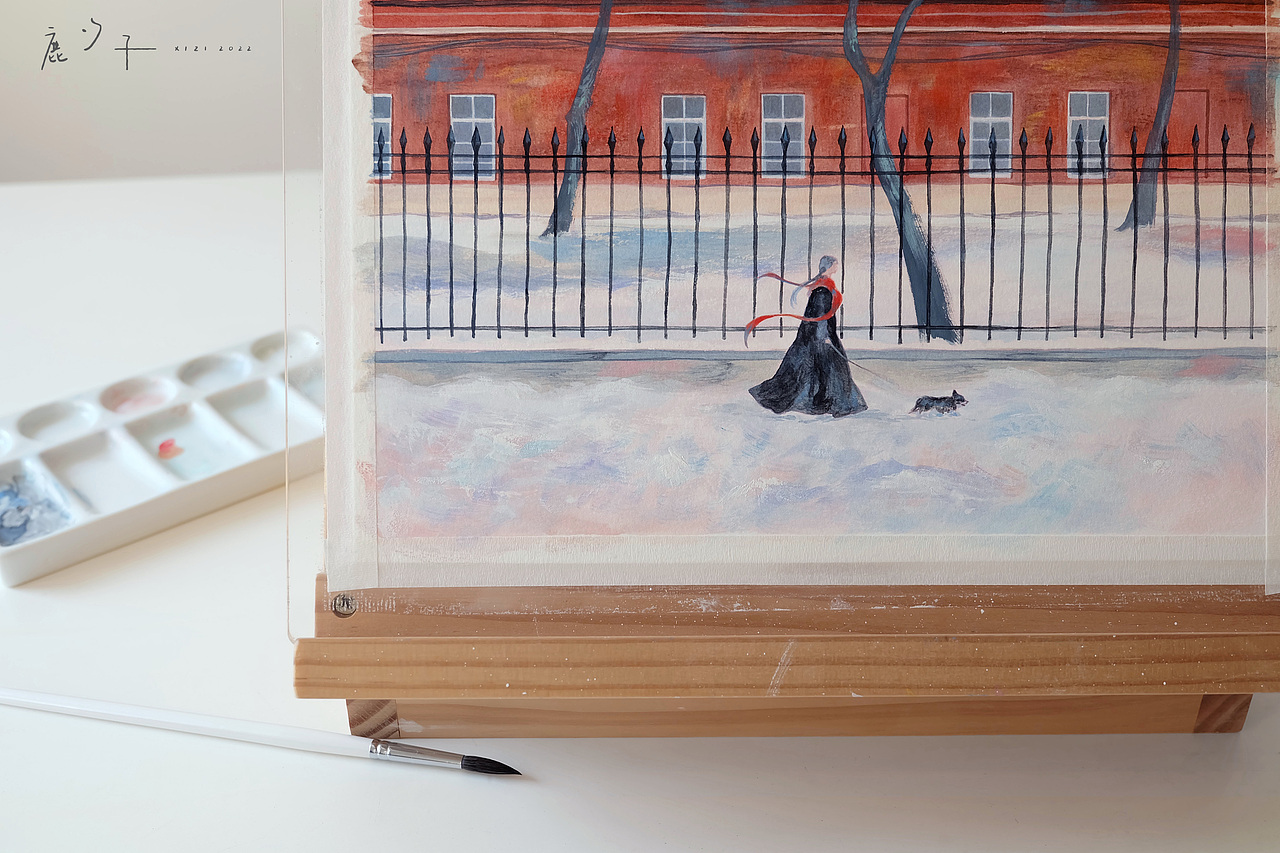 盛夏与白鸟（图ZMzExMjA1MzEy） - 艺术插画 - 站酷设计师鹿夕子原创素材 - 站酷ZCOOL