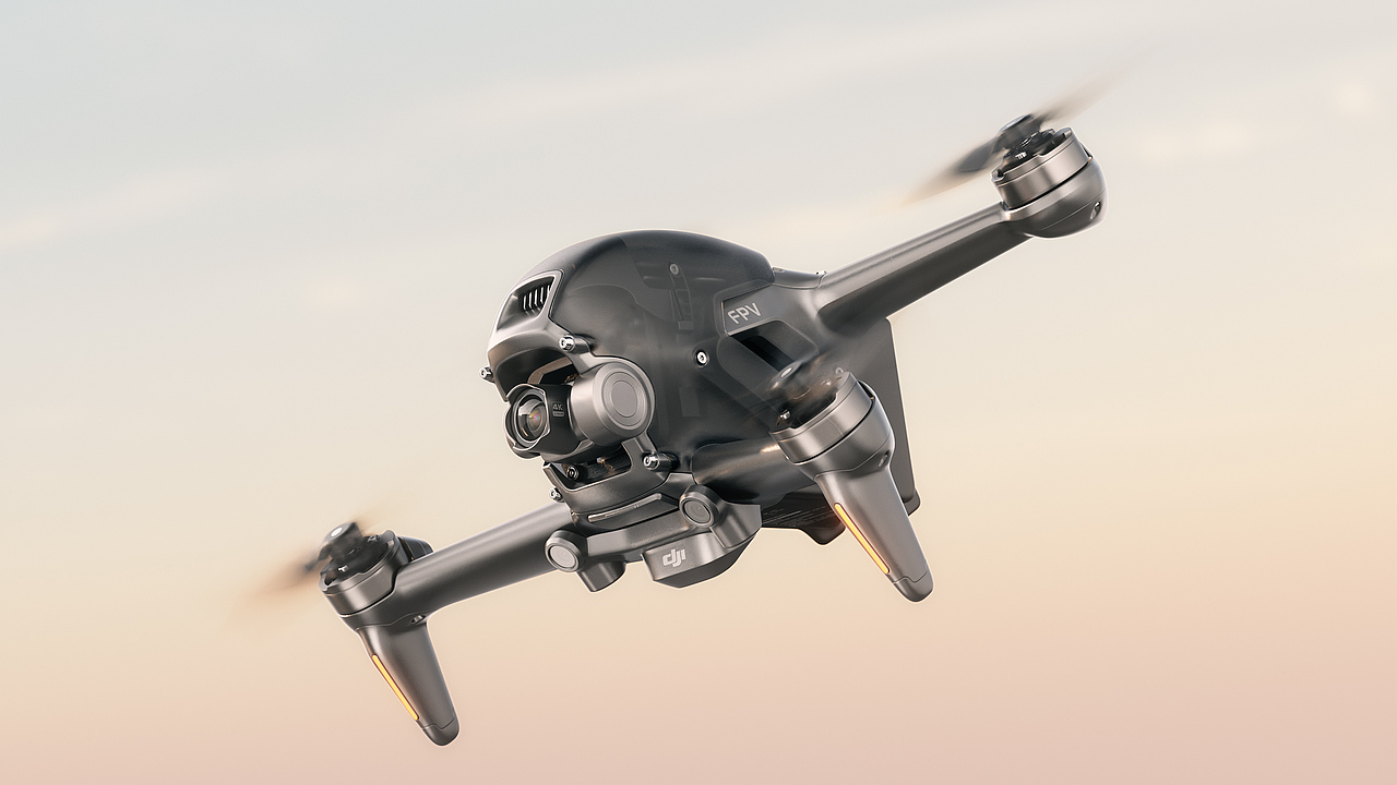 无人机 の 一套渲染作品