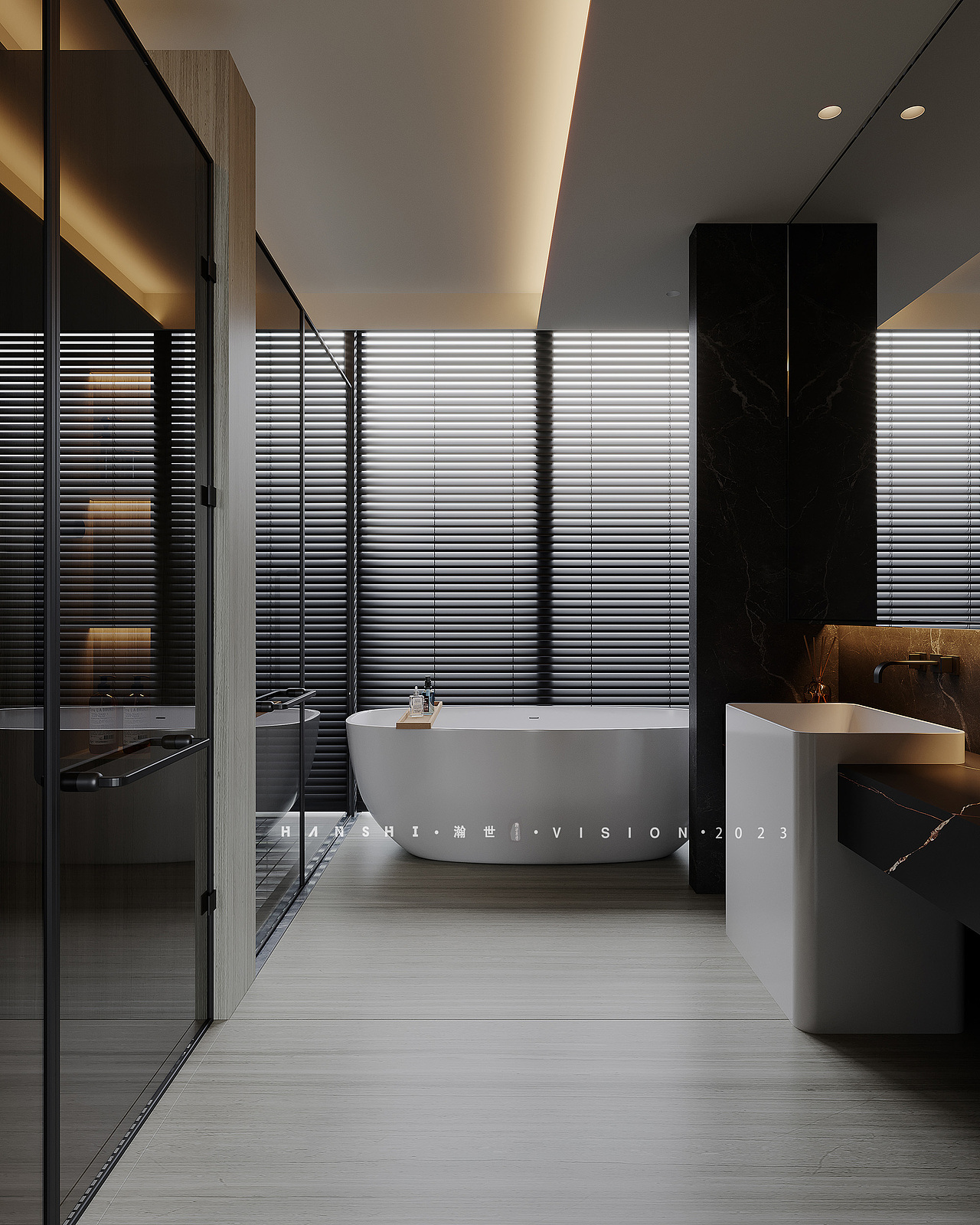 现代暗黑系一瀚世表现