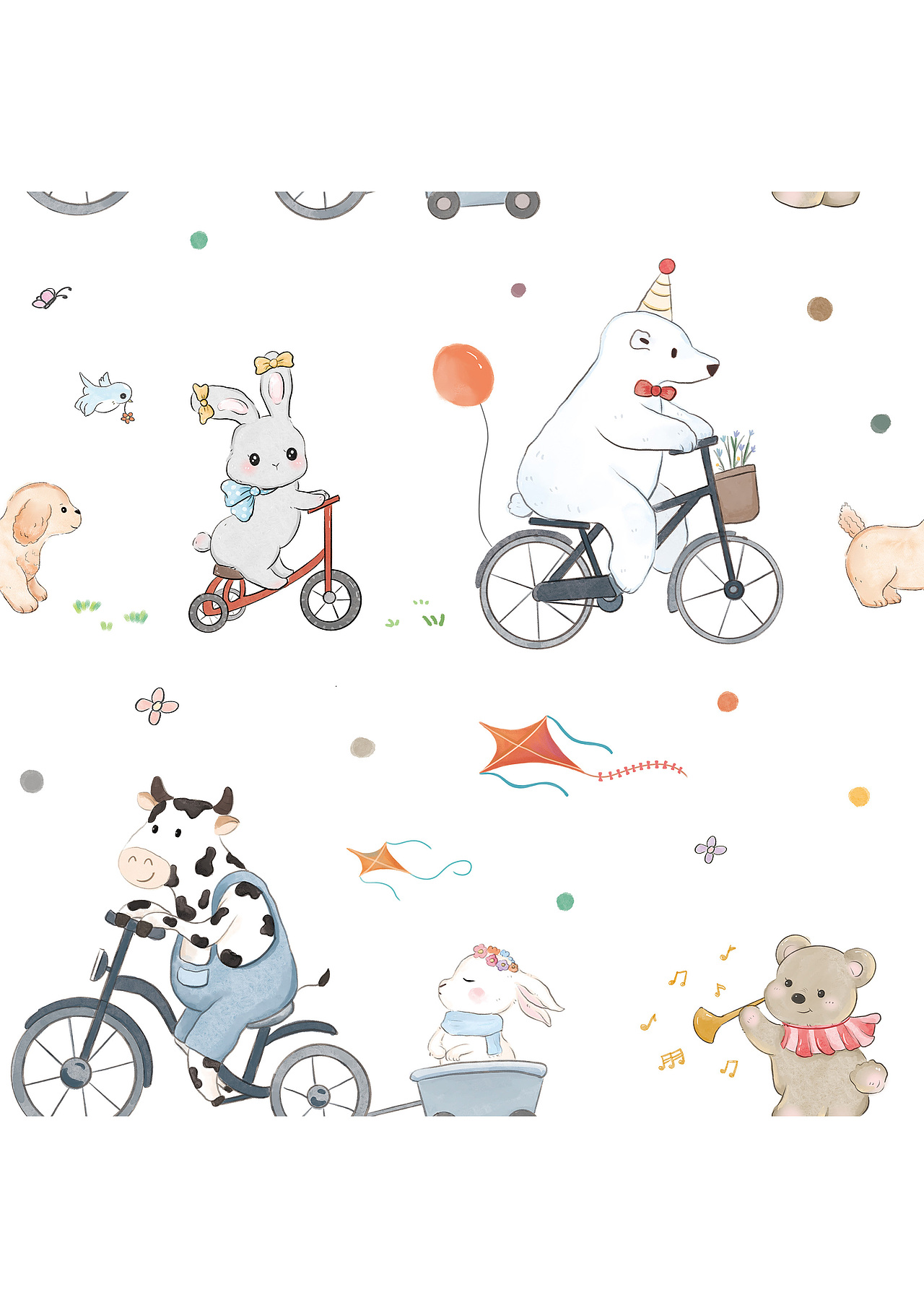 水彩插画(美食、厨具、小物)