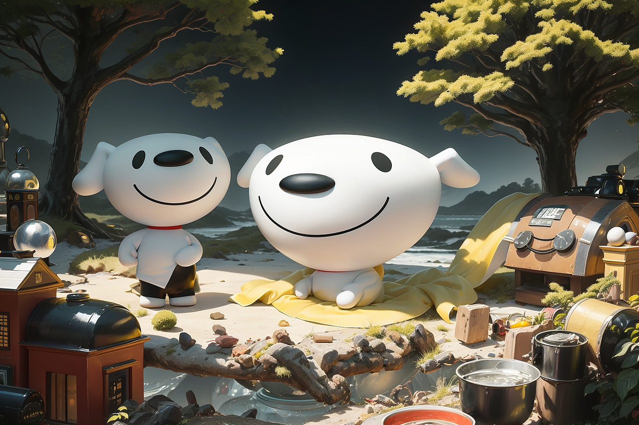 AIGC --京东IPlora效果图