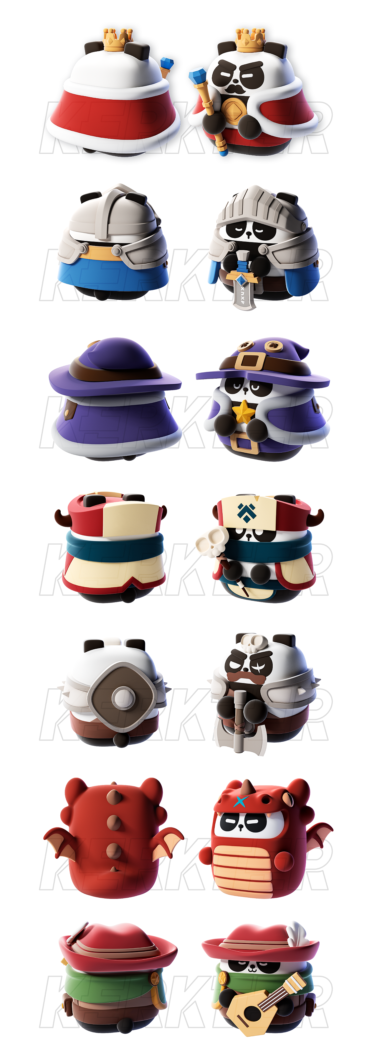 胖哒启示录 —— 塑胶玩偶设计