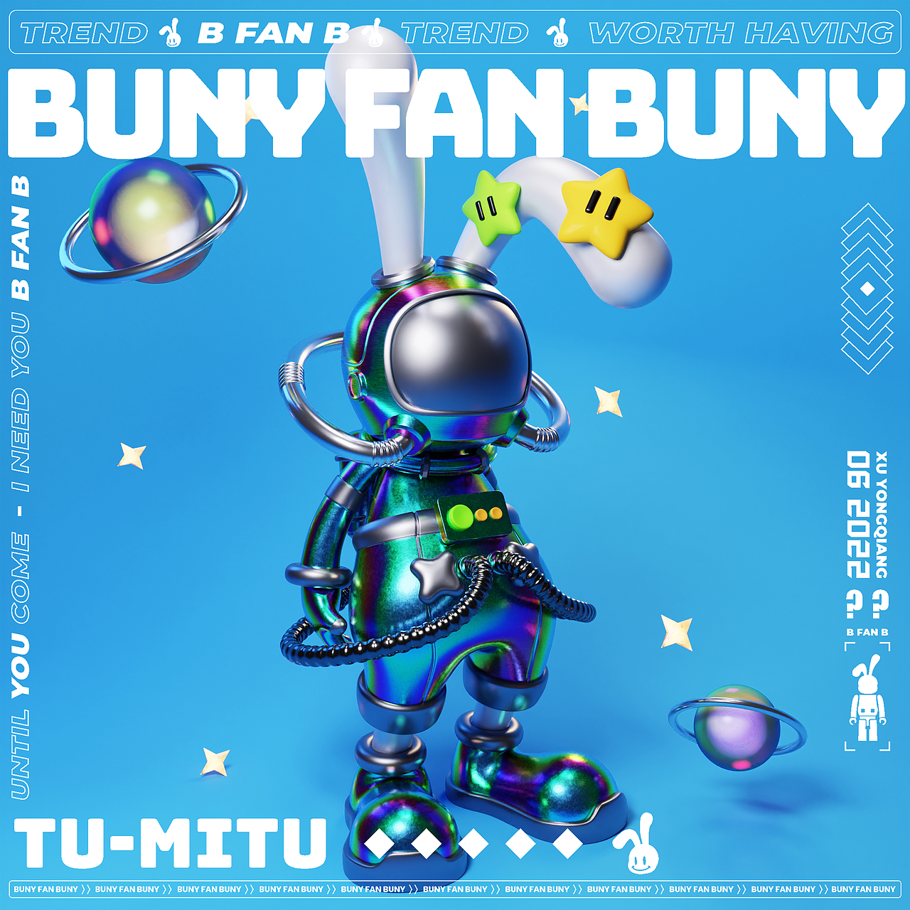 BUNY FAN BUNY潮流太空（图ZMzIzOTQ5MTY0） - 人物/生物 - 站酷设计师徐坦斯原创素材 - 站酷ZCOOL