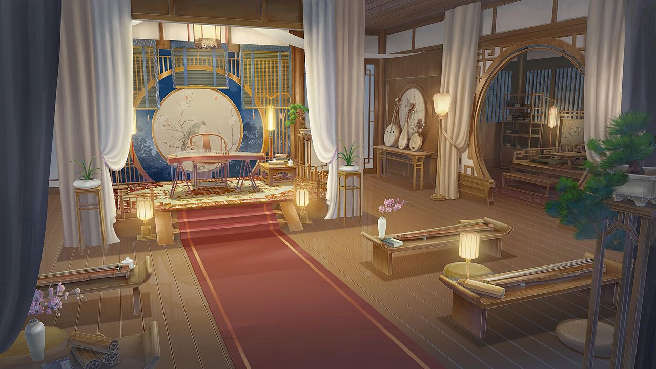 练习（二次元场景）（图ZMzMyMjAzMzg0） - 游戏原画 - 站酷设计师门牙门牙原创素材 - 站酷ZCOOL