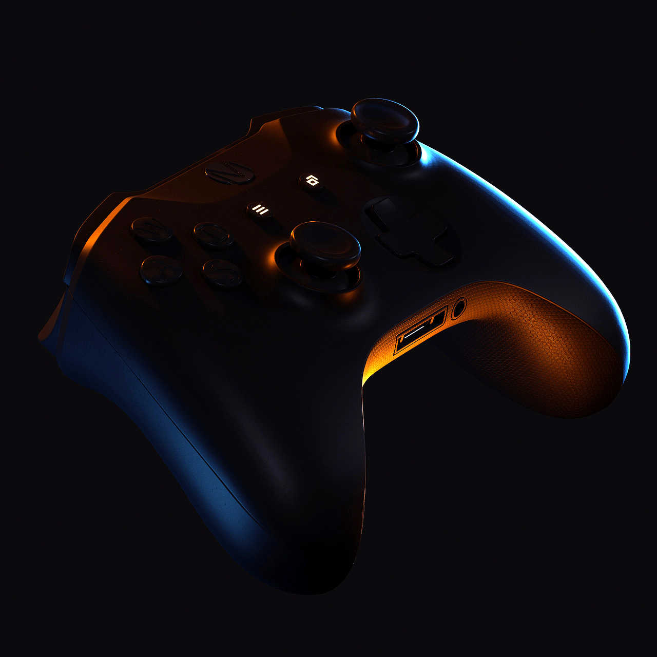 游戏机暗调渲染（图ZMzE4NTY0NTYw） - 产品 - 站酷设计师鲸幸原创素材 - 站酷ZCOOL