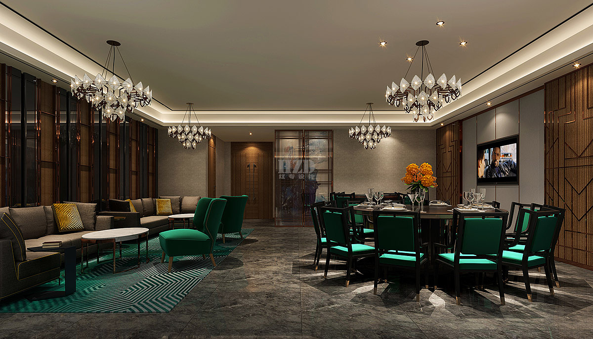青海百和·铂雅城市酒店-昆明酒店设计公司|红专设计
