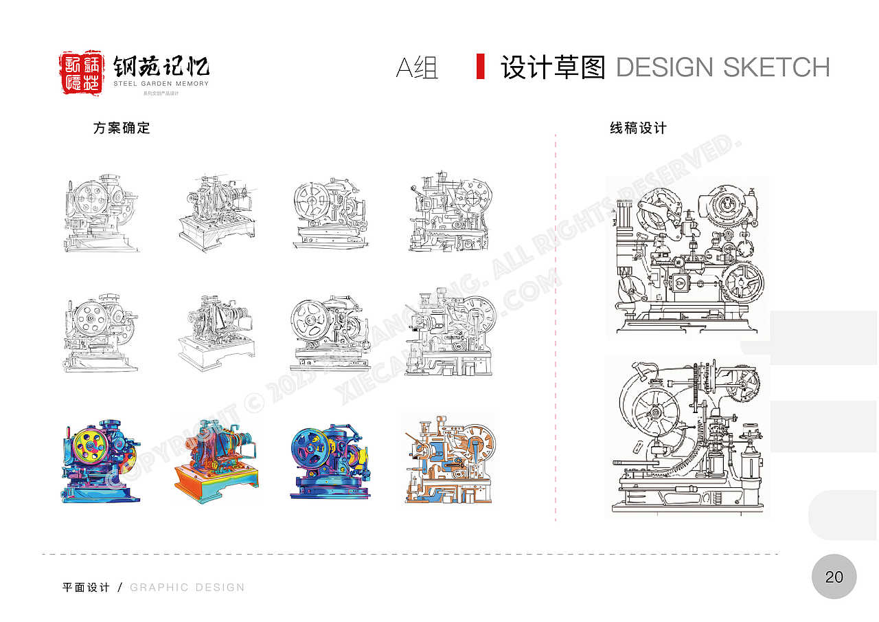 [毕业设计]基于东北工业文化背景的文创产品开发与设计（图ZMzQ4NTQwMzMy） - 其他工业/产品 - 站酷设计师xcfStudio原创素材 - 站酷ZCOOL