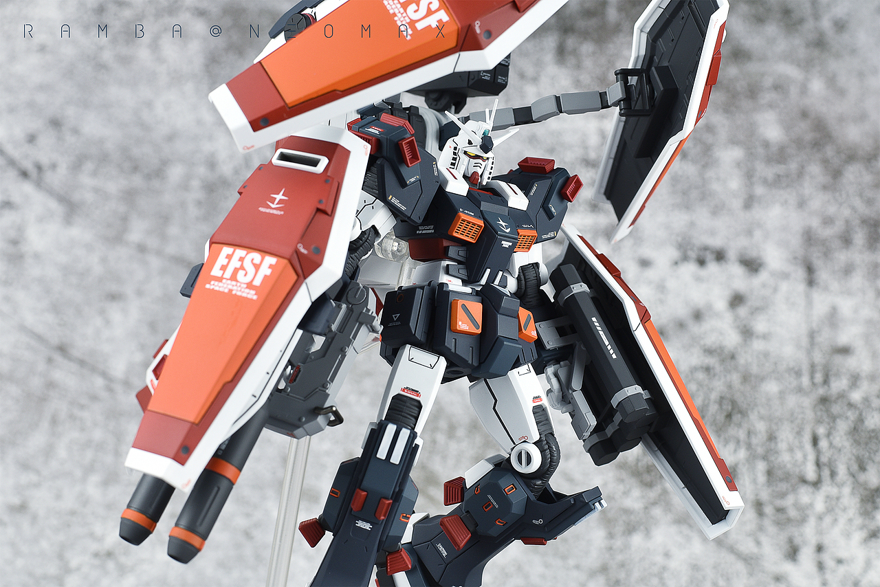 高达模型作品【hg fa-78全装备高达】
