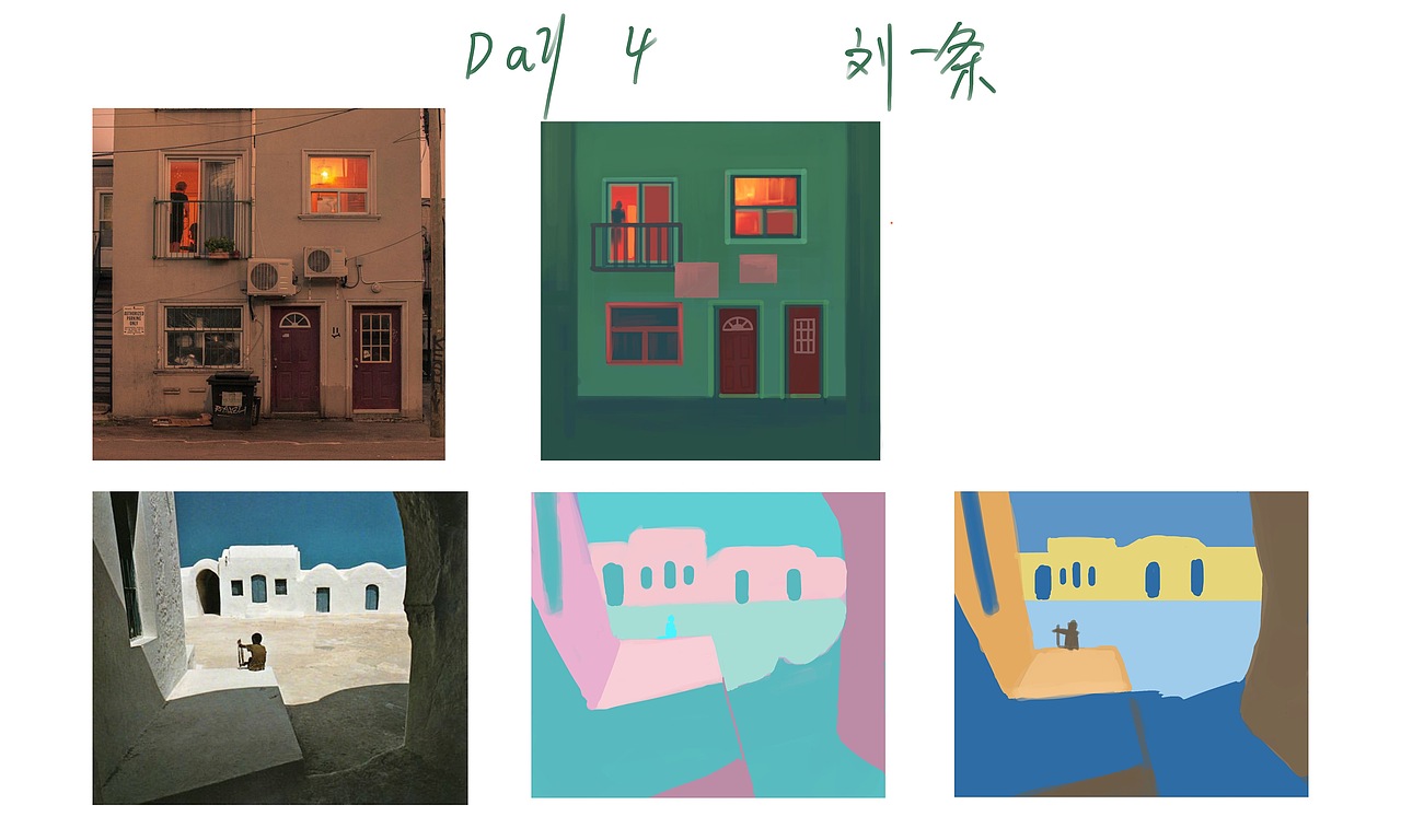 色彩派对30天day4（图ZMzMxODM4MDk2） - 创作习作 - 站酷设计师刘一条原创素材 - 站酷ZCOOL