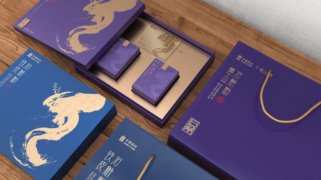 赫扬设计案例分享|中国中药霍山石斛品牌全案策划