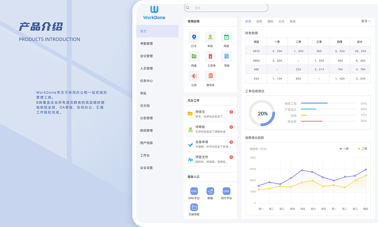 《协同办公后台》（图ZMzEwMzYxMDI0） - 其他 - 站酷设计师小洋肖恩吖原创素材 - 站酷ZCOOL