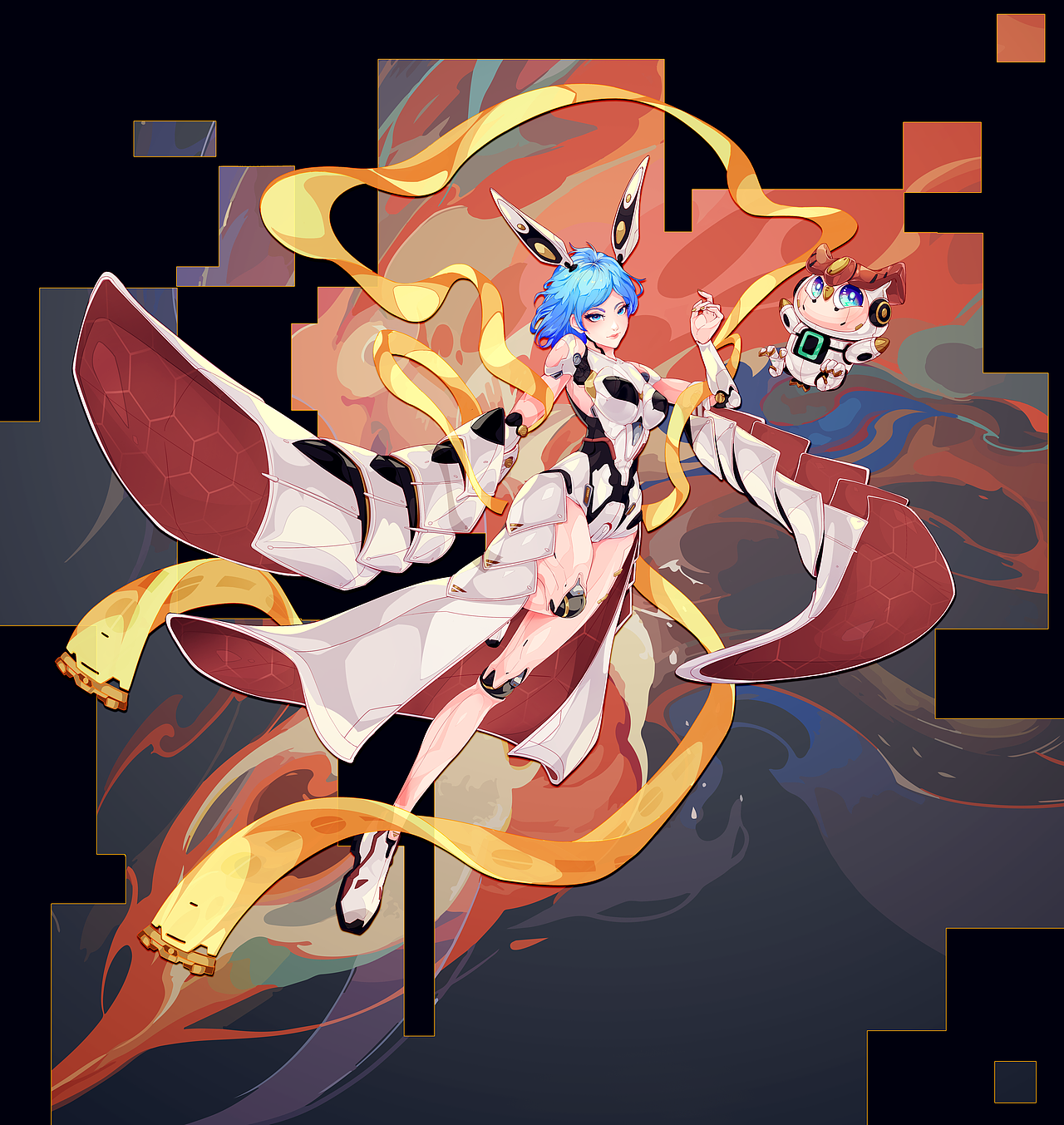 YING宣傳插畫（圖ZMzMyMjM2NTQw） - 商業(yè)插畫 - 站酷設(shè)計師心云上人原創(chuàng)素材 - 站酷ZCOOL