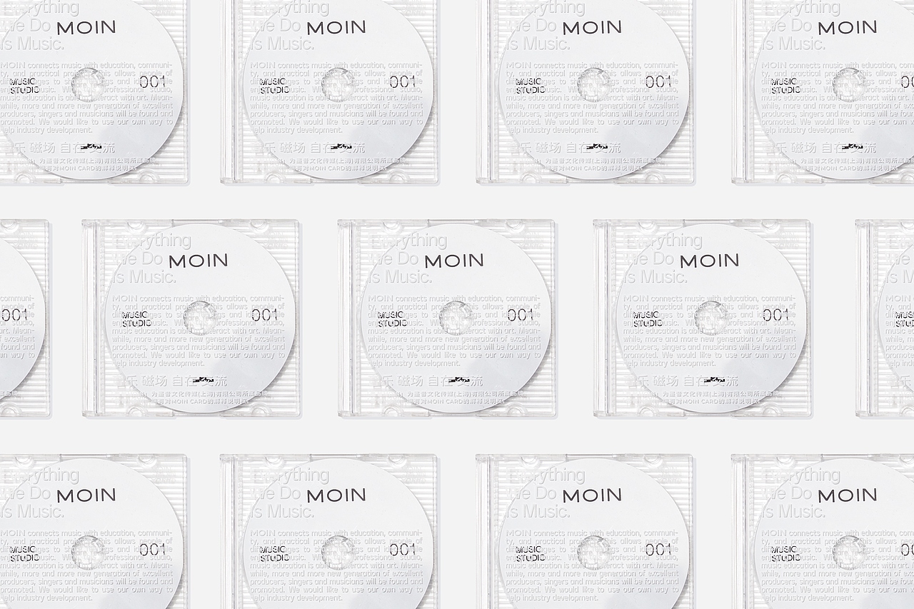 商业项目 | MOIN music studio 品牌设计
