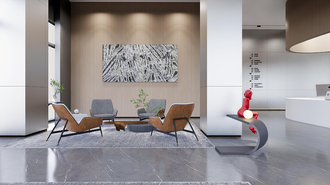 星合广场写字楼大堂