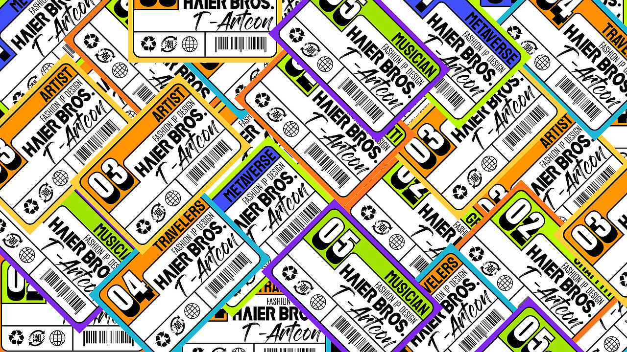 海尔兄弟T-Artcon潮流形象（图ZMzI4MjA0MTY0） - 商业插画 - 站酷设计师万鱼鱼原创素材 - 站酷ZCOOL