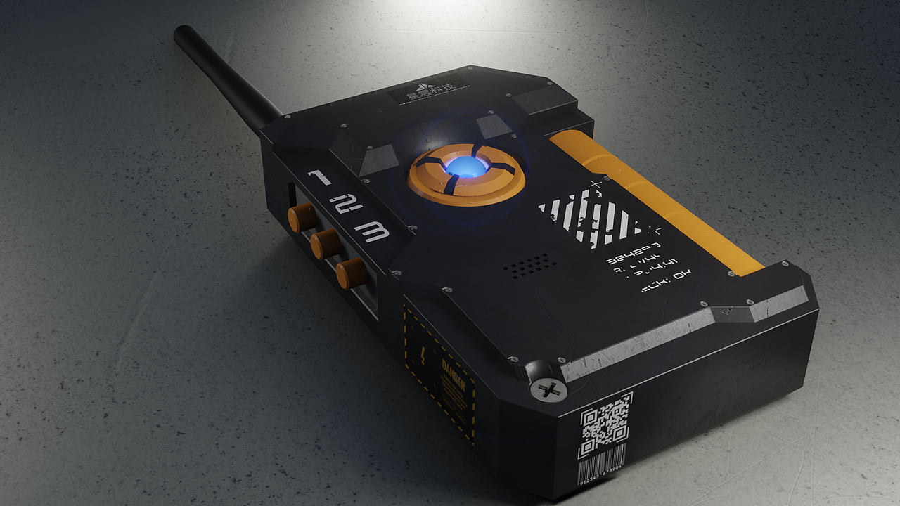 科幻个人多功能移动终端