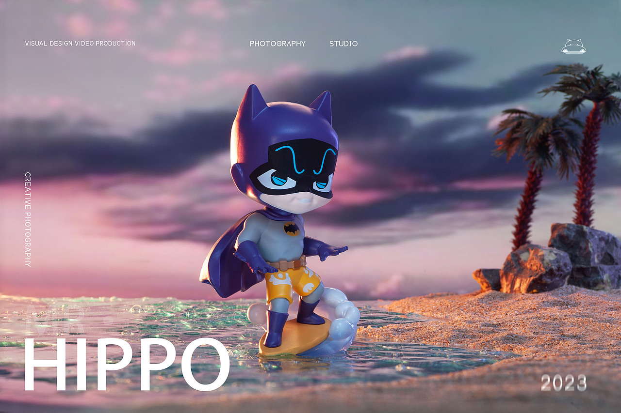 盲盒摄影-POP MART DC哥谭市系列