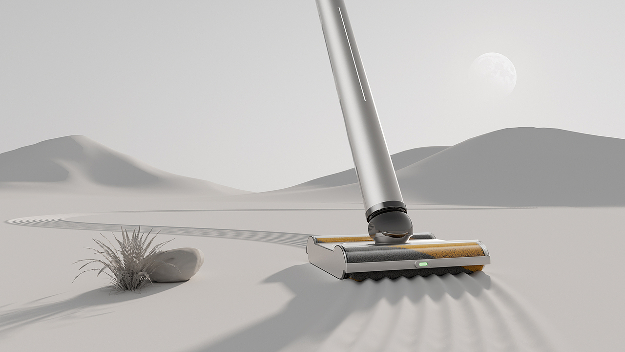 产品渲染｜洗地机