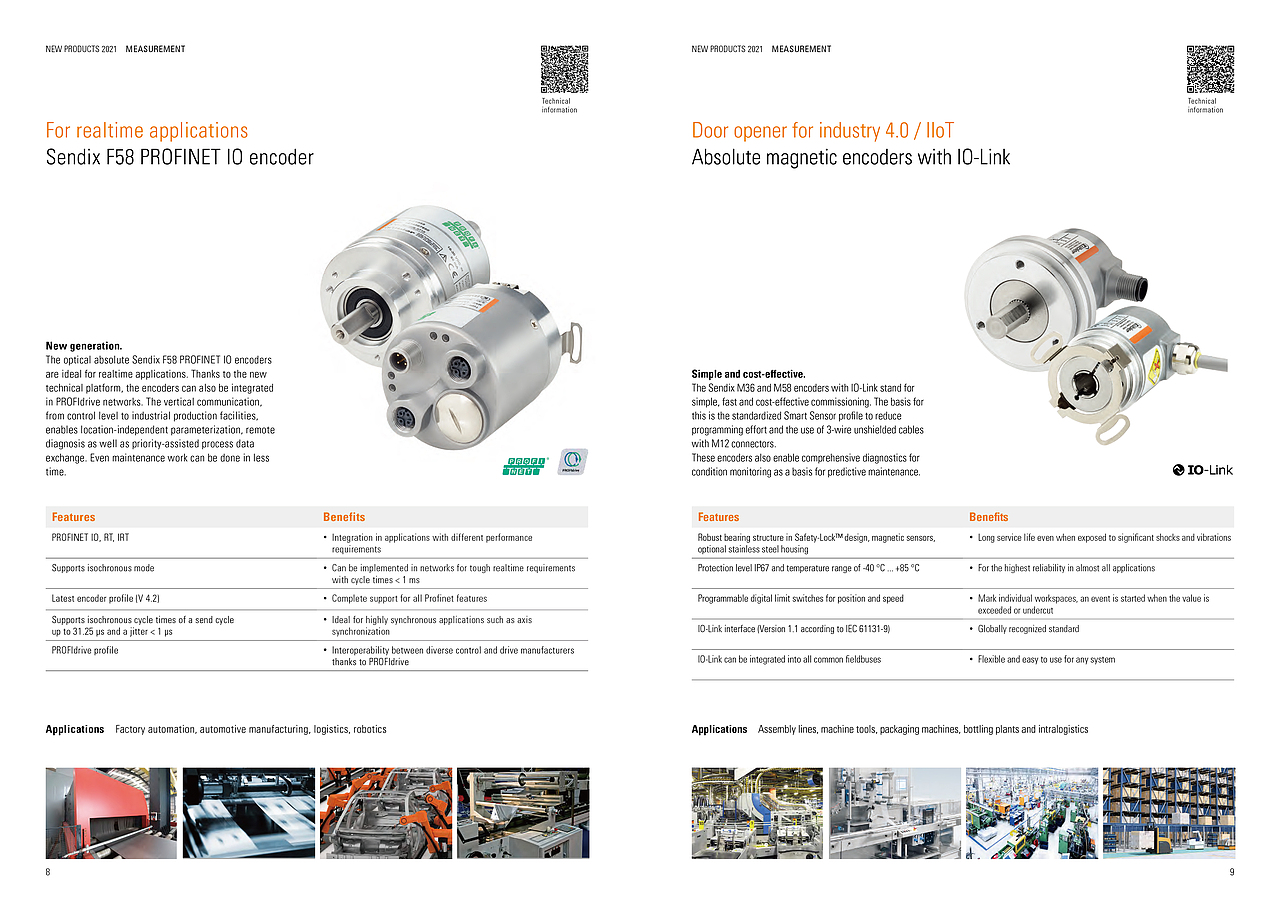 分享 · 德国Kübler库伯勒自动化脉冲系列产品画册