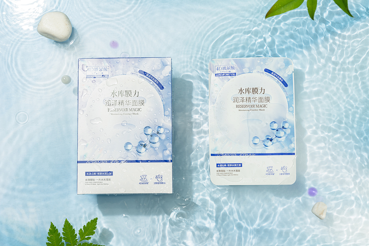 水库膜力润泽精华面膜（图ZMzA4MjUyNDI4） - 产品摄影 - 站酷设计师摄影师俞海洋原创素材 - 站酷ZCOOL