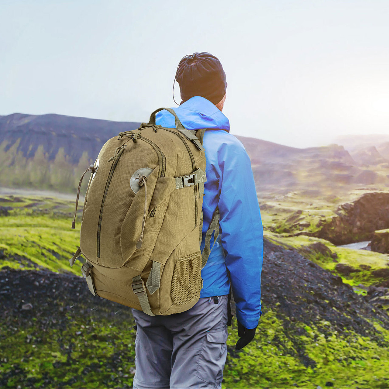 户外防水牛津双肩背包（图ZMzMzNzI5MjEy） - 电商 - 站酷设计师裙摆裙摆原创素材 - 站酷ZCOOL