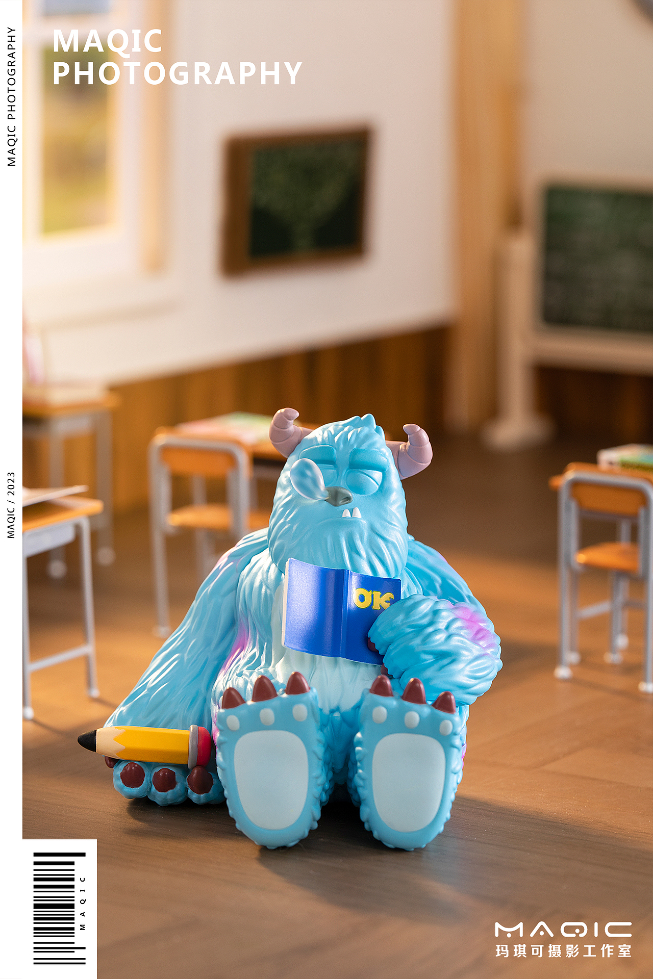 泡泡玛特《怪兽大学OK兄弟会》系列手办——盲盒拍摄（图ZMzM2NDc3MDA0） - 产品摄影 - 站酷设计师玛琪可摄影原创素材 - 站酷ZCOOL