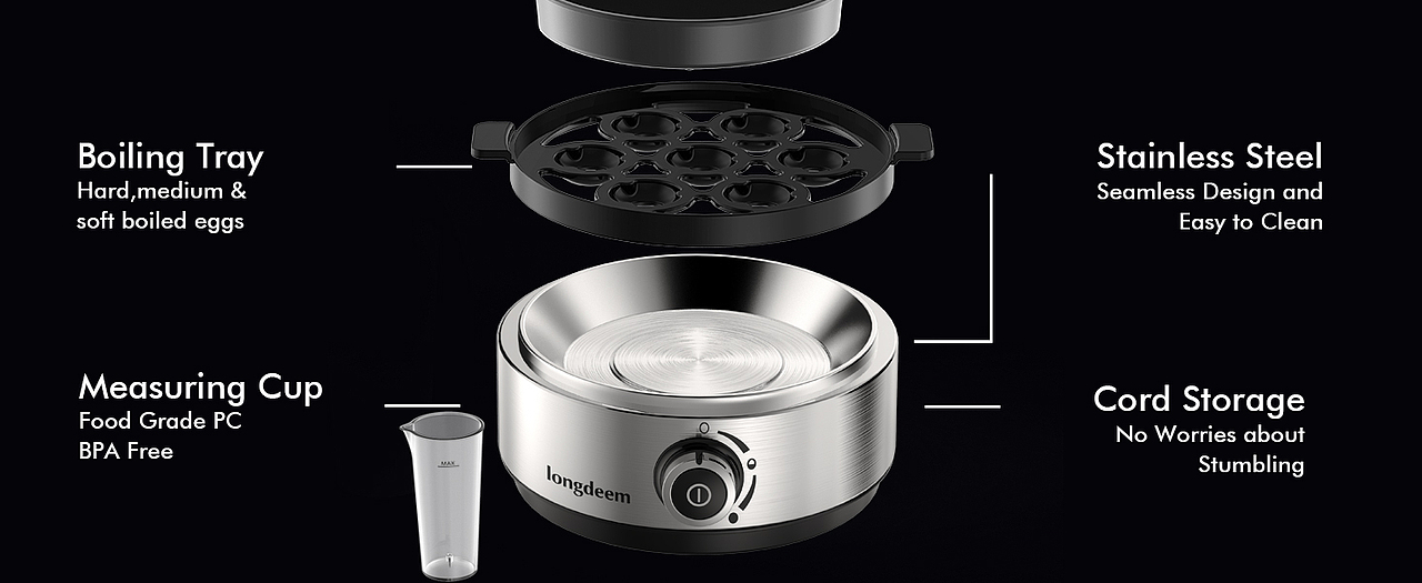 亚马逊煮蛋器listing