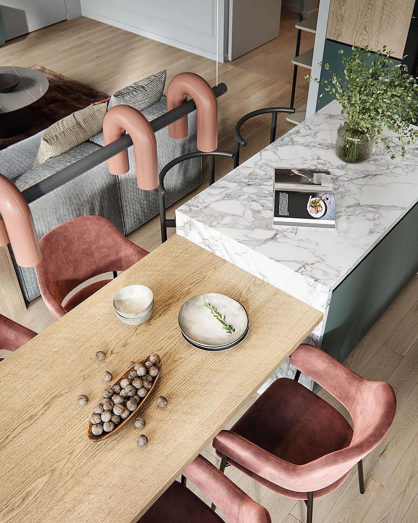 现代简约公寓 简洁大方的装修也挺好（图ZMzIzNDU1Mjcy） - 其他平面 - 站酷设计师小米爱设计灬原创素材 - 站酷ZCOOL