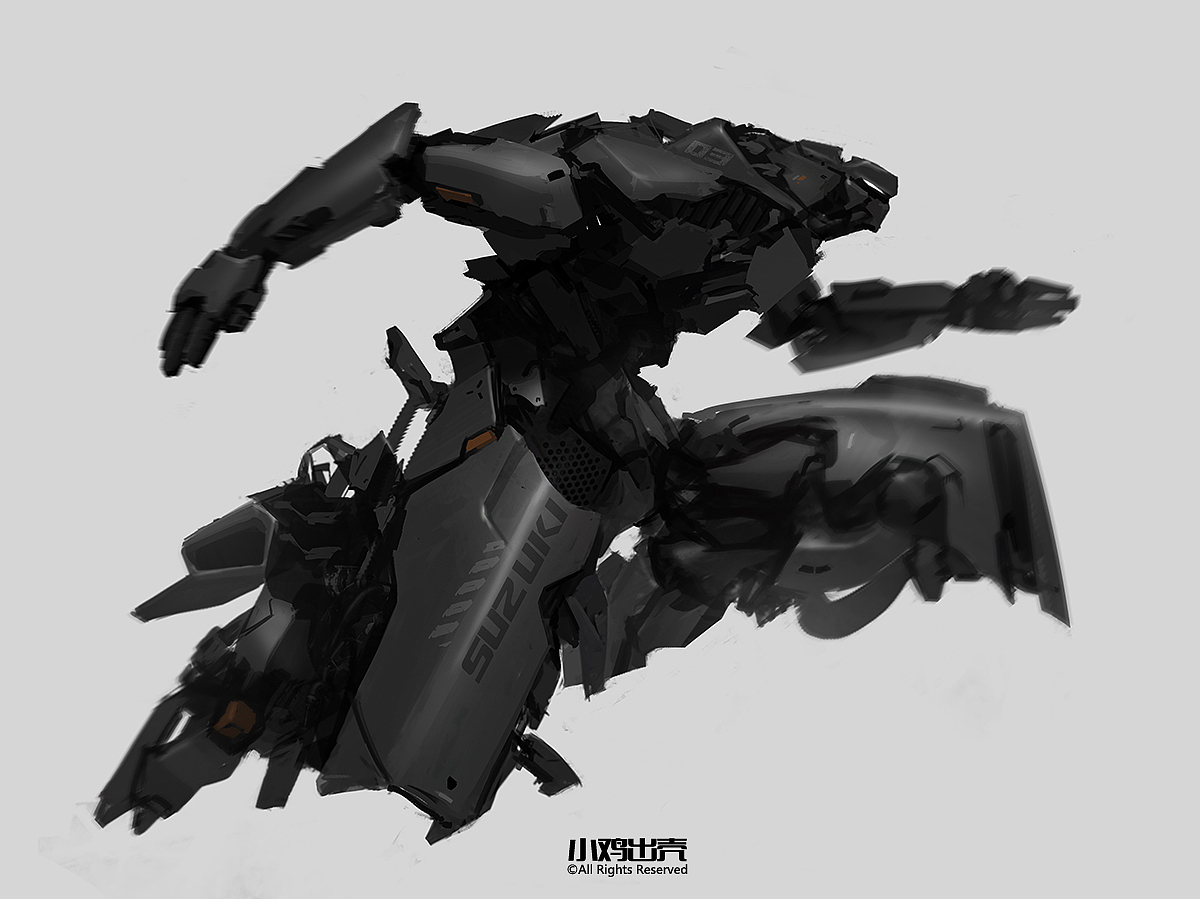 最近的一些机甲和飞行器（图ZMzEyMzQ4ODM2） - 概念设定 - 站酷设计师小鸡出殻原创素材 - 站酷ZCOOL