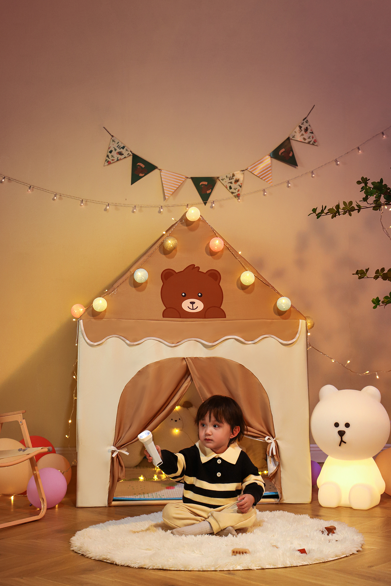 美滋熊 X 室内野营儿童帐篷X 摄影X 视频（图ZMzM4MzYxOTA4） - 电商 - 站酷设计师陈梦遗原创素材 - 站酷ZCOOL