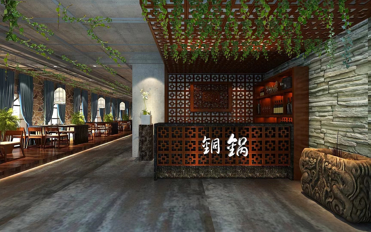 餐厅|追求的是一种恬淡而简单的格调