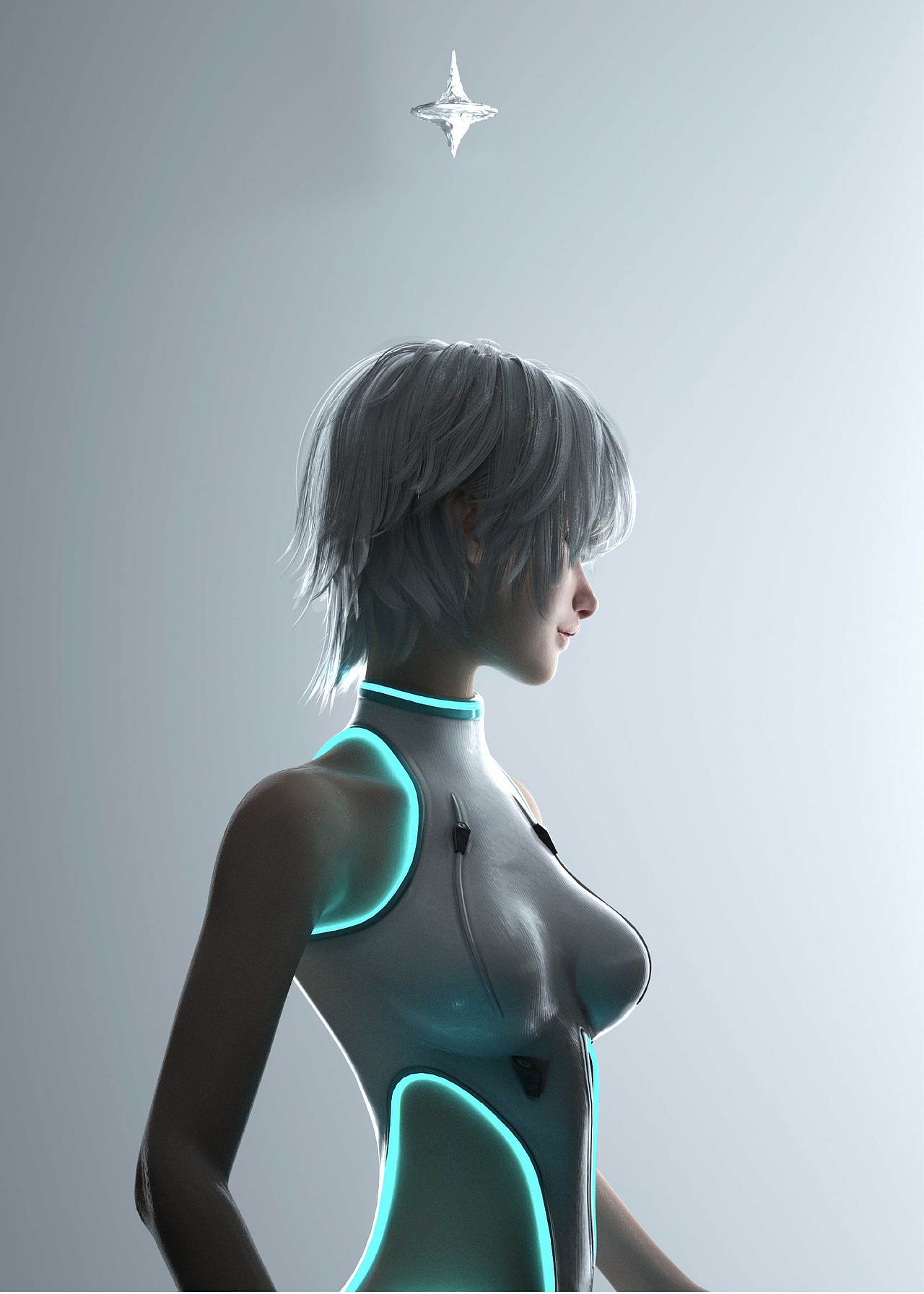虚拟歌姬 “Elf”（图ZMzE5OTg2MzU2） - 其他空间 - 站酷设计师不是美术馆原创素材 - 站酷ZCOOL
