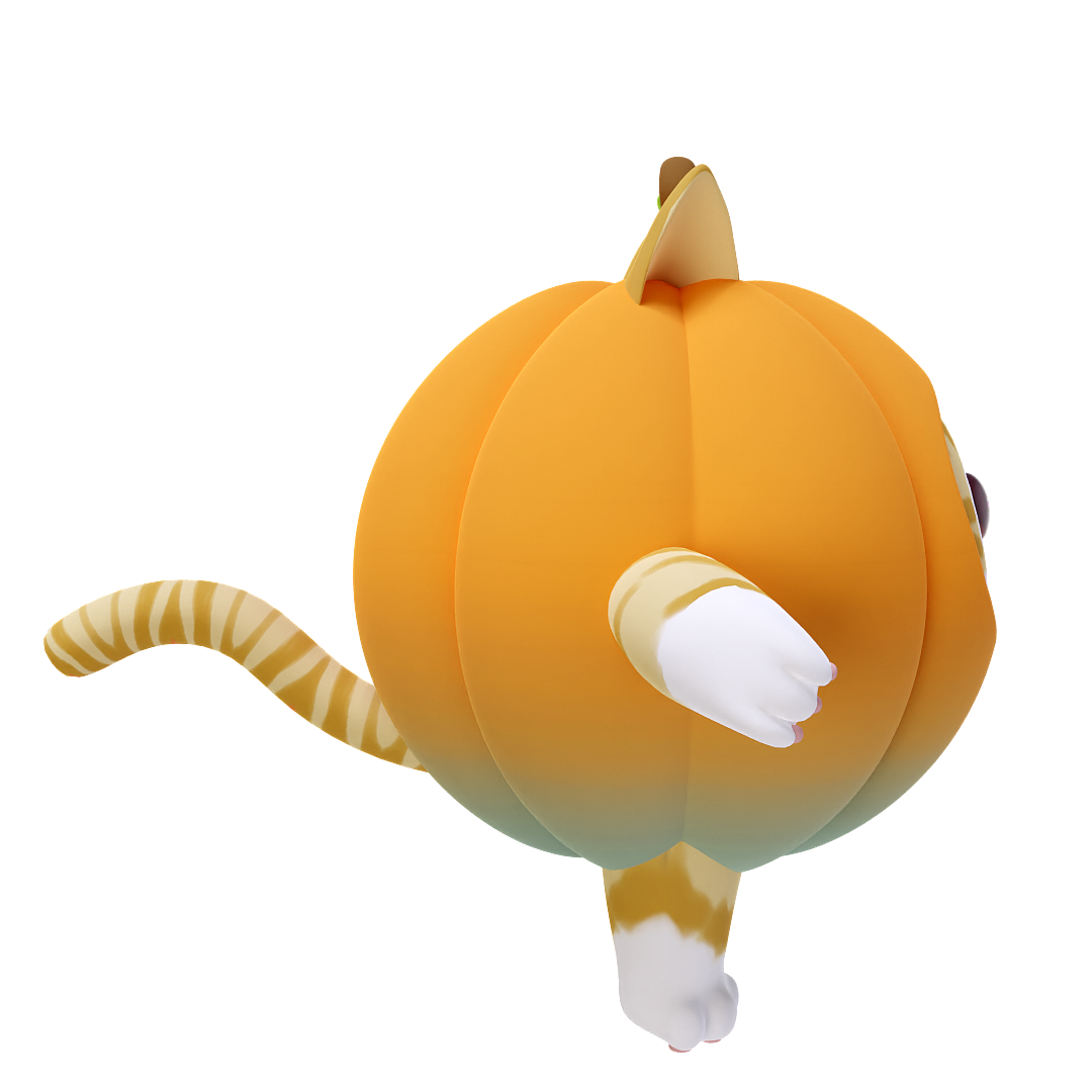 南瓜猫——IP设计（图ZMzIyMjM5NzA4） - IP形象 - 站酷设计师不好吃的棉花糖原创素材 - 站酷ZCOOL