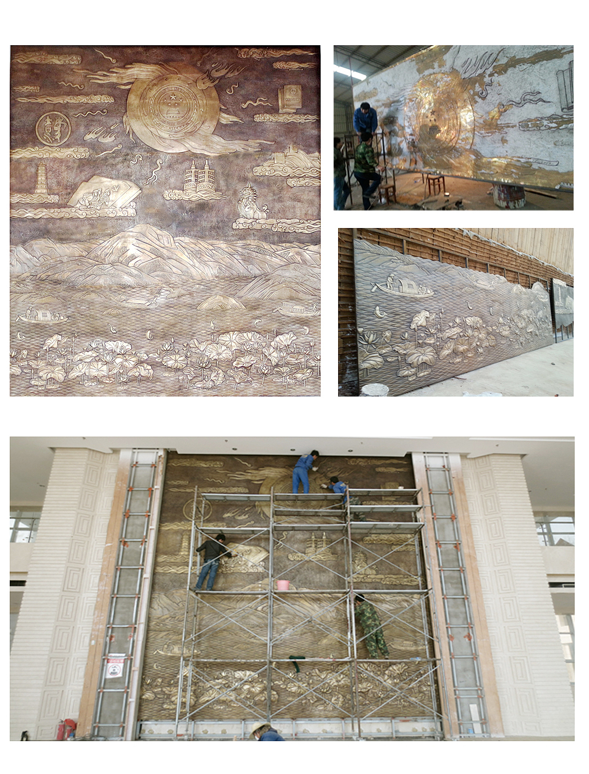 阳新检察大厅壁画