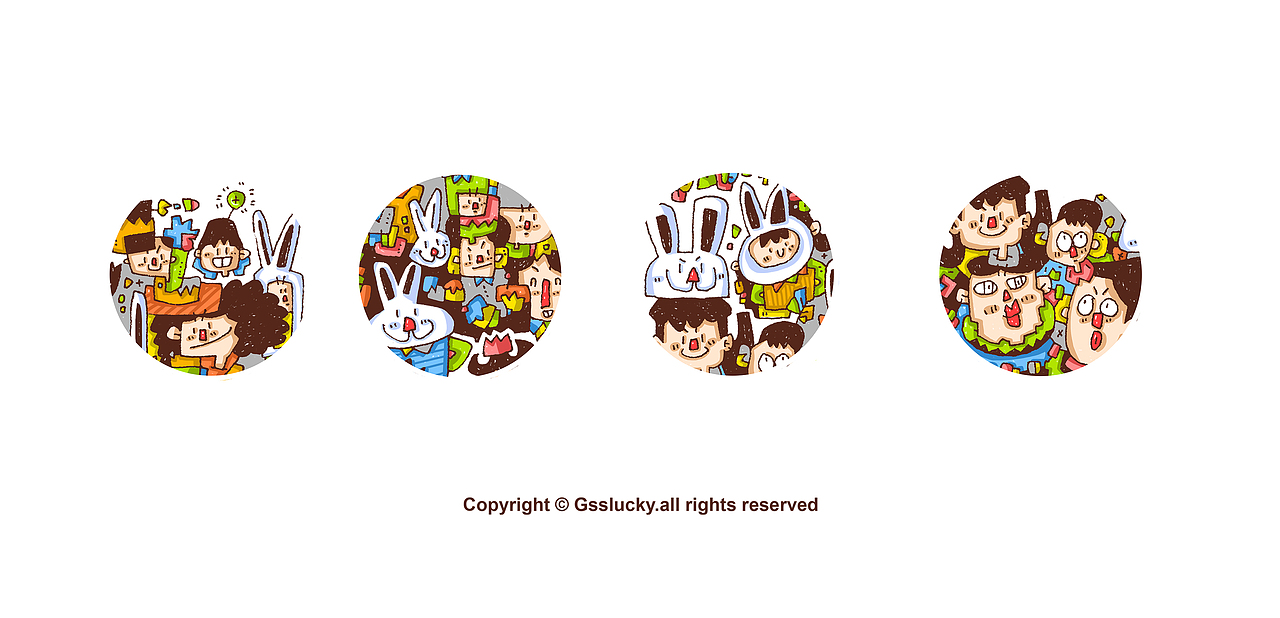 小兔子故事5（圖ZMzE4NjE4OTM2） - 藝術(shù)插畫 - 站酷設(shè)計師顧刷刷原創(chuàng)素材 - 站酷ZCOOL