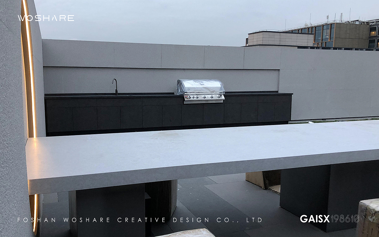 一个户外烧烤台的设计落地过程