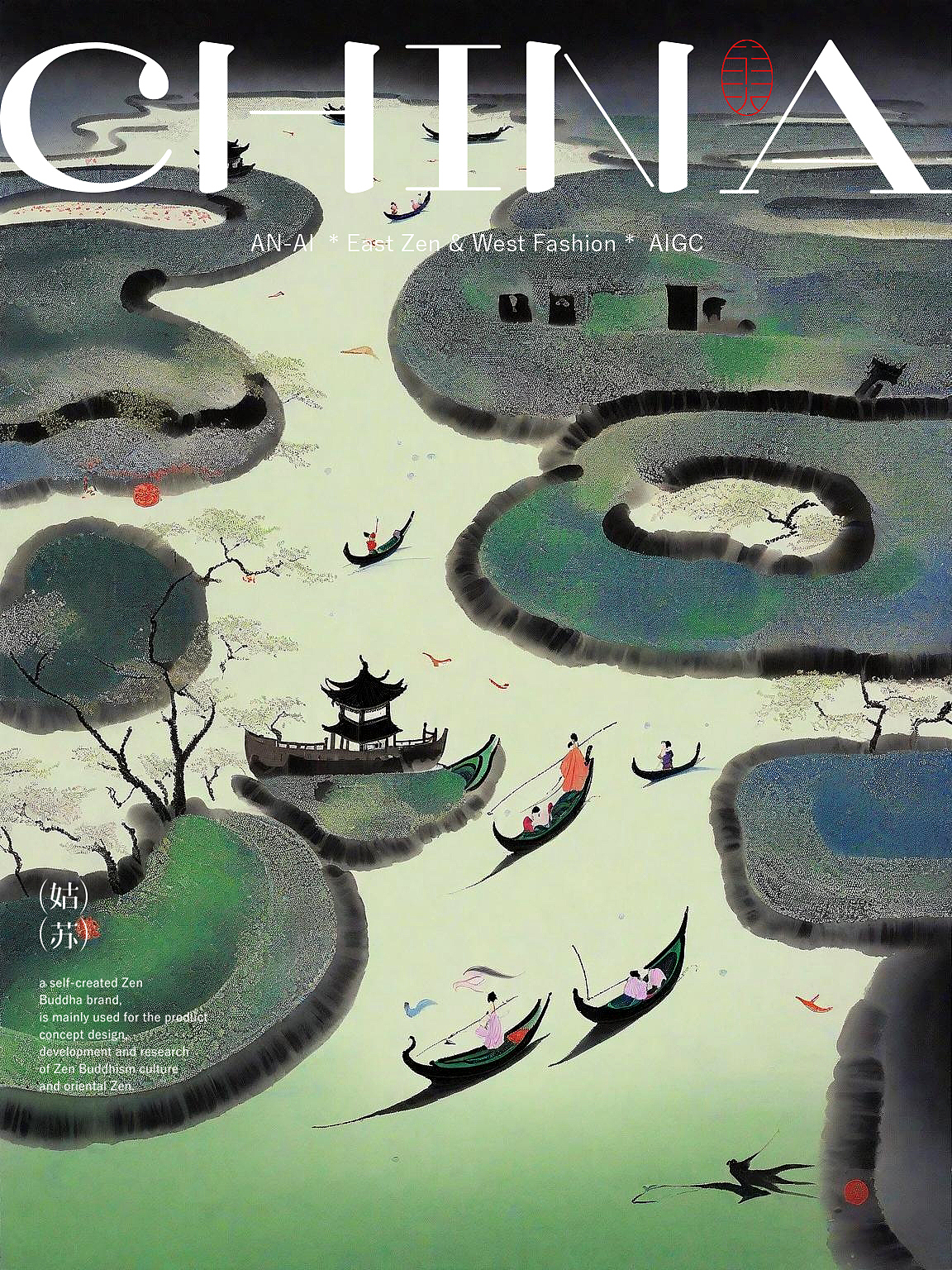 大美中国丨姑苏印象（图ZMzY4MDE2NDA4） - AI作品 - 站酷设计师安史原创素材 - 站酷ZCOOL