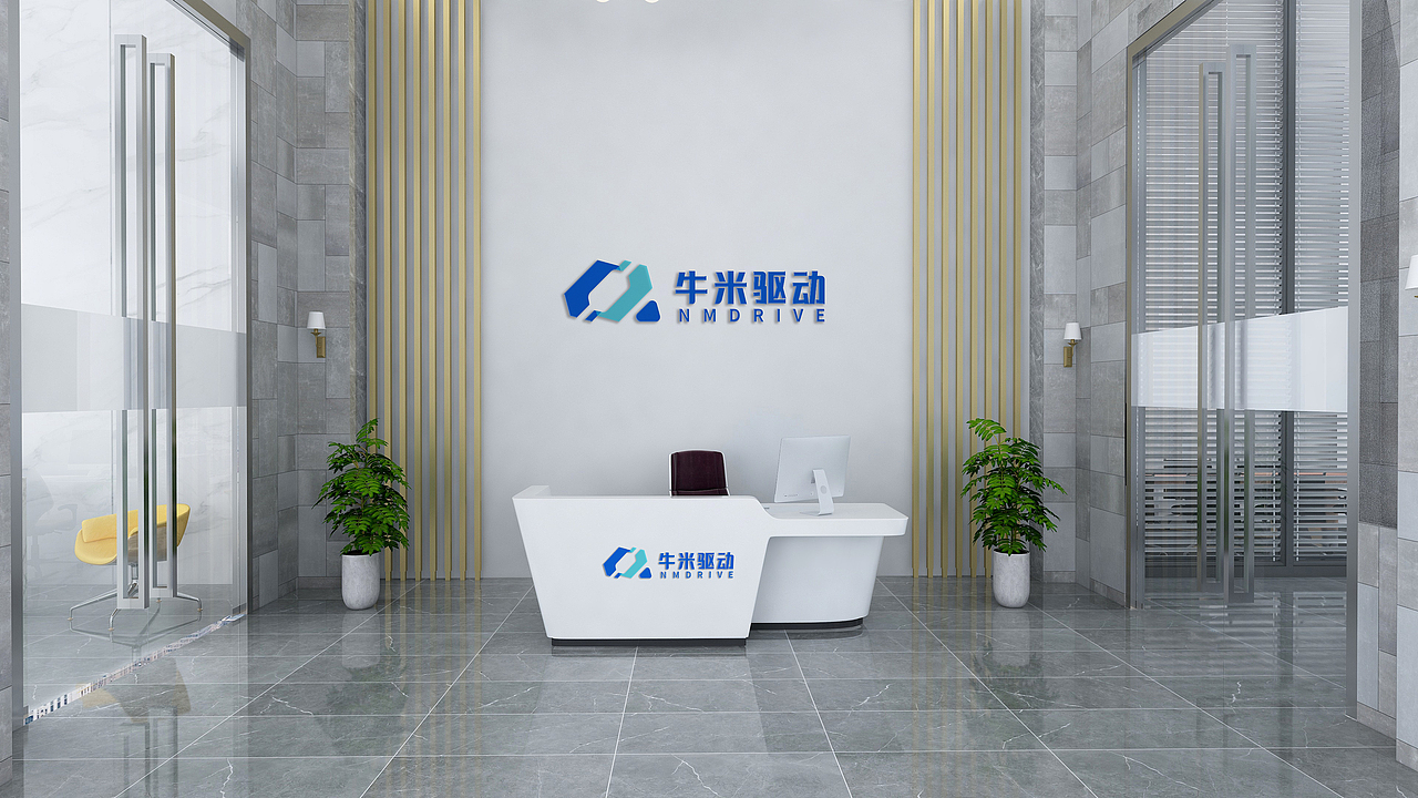 喜物文化X牛米驱动 LOGO设计