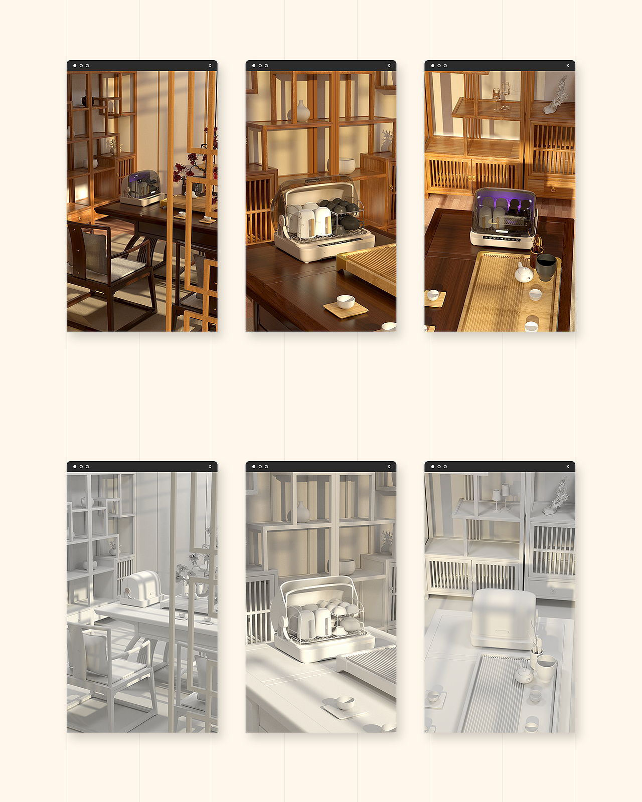 茶杯消毒柜详情+视频渲染（图ZMzExMzE0MTU2） - 电商 - 站酷设计师lisz032原创素材 - 站酷ZCOOL