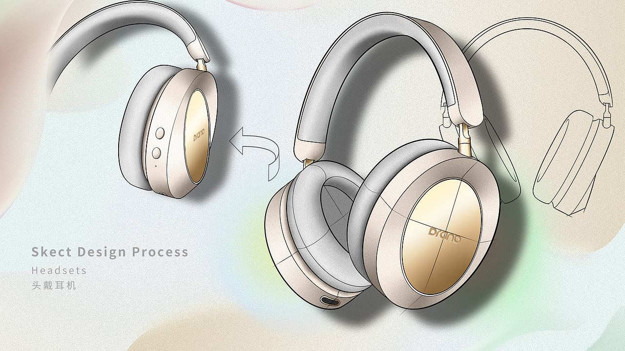 头戴耳机板绘（图ZMzM1MTg4MjUy） - 电子产品 - 站酷设计师捷劫婕原创素材 - 站酷ZCOOL