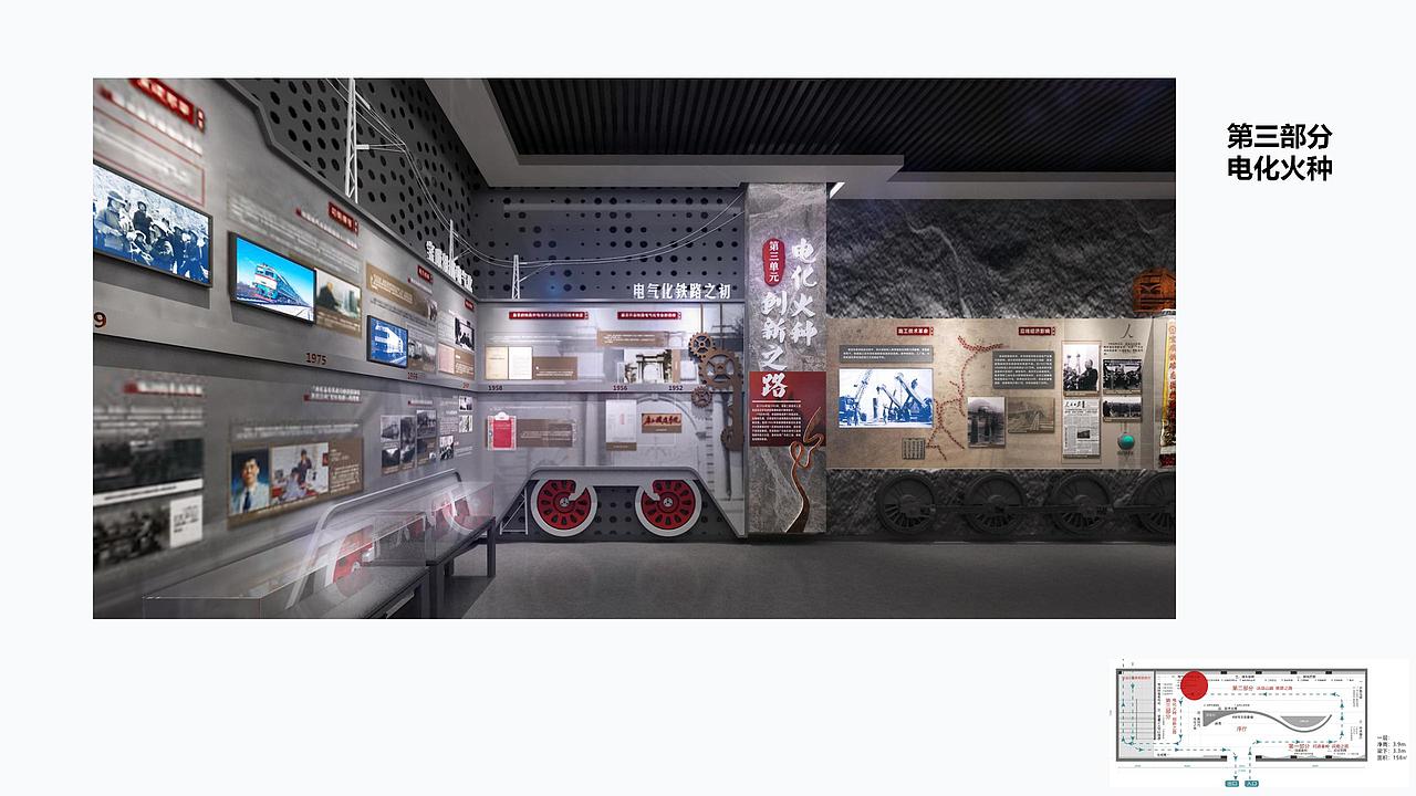 铁路纪念馆（图ZMzUzNDMxNTYw） - 展陈设计 - 站酷设计师Oliver洋原创素材 - 站酷ZCOOL