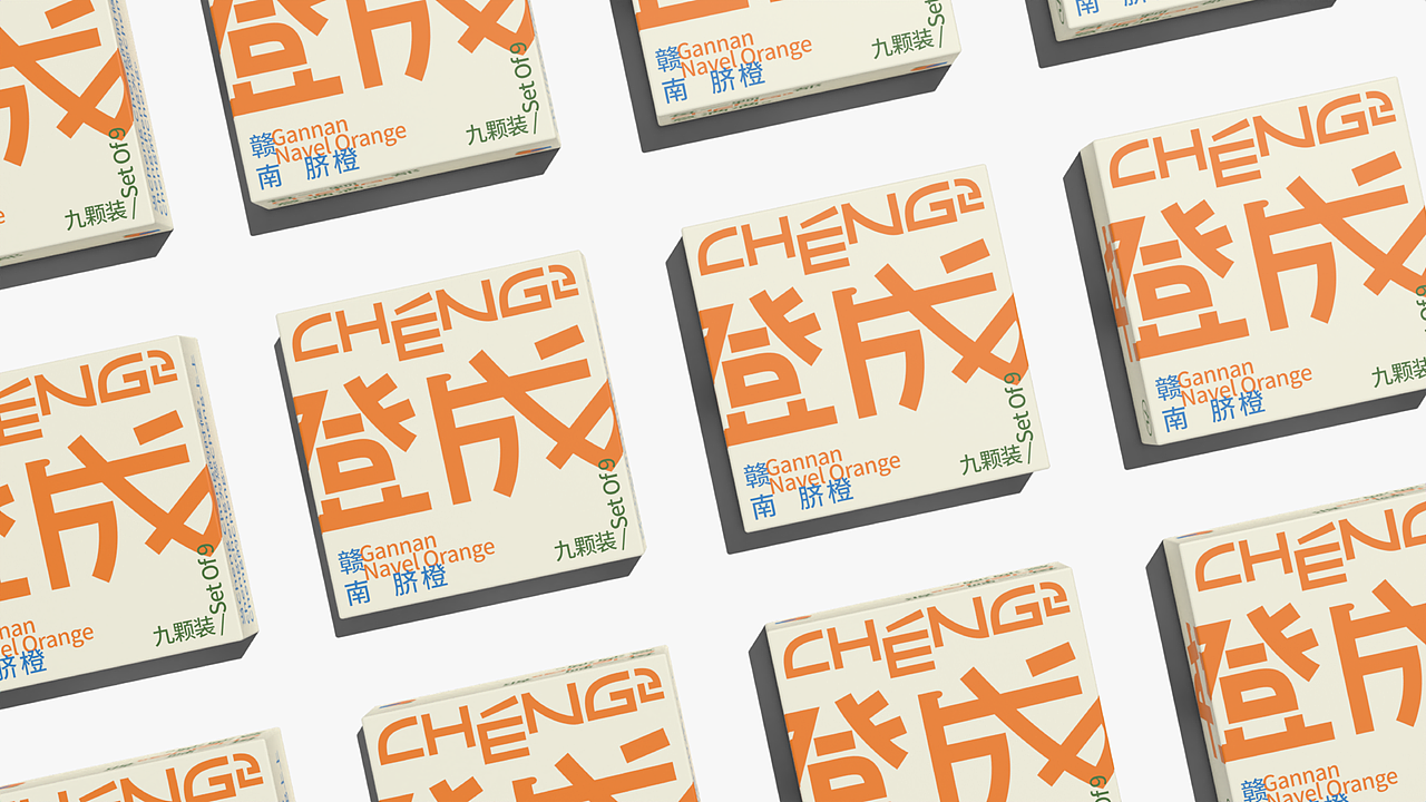 橙成 chéng² / 品牌形象设计（图ZMzU0OTkxMTE2） - 品牌 - 站酷设计师近视的鹰原创素材 - 站酷ZCOOL