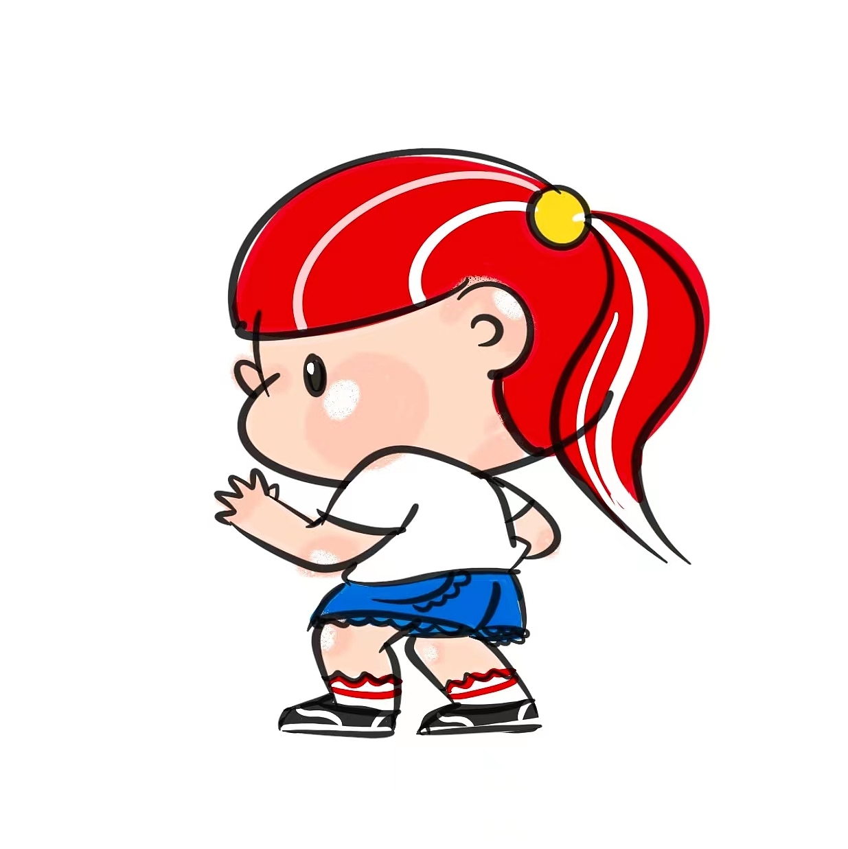 #WOW 关于女儿的日常小可爱（图ZMzE1MjAwMzI4） - IP形象 - 站酷设计师鲸鱼不是怪原创素材 - 站酷ZCOOL