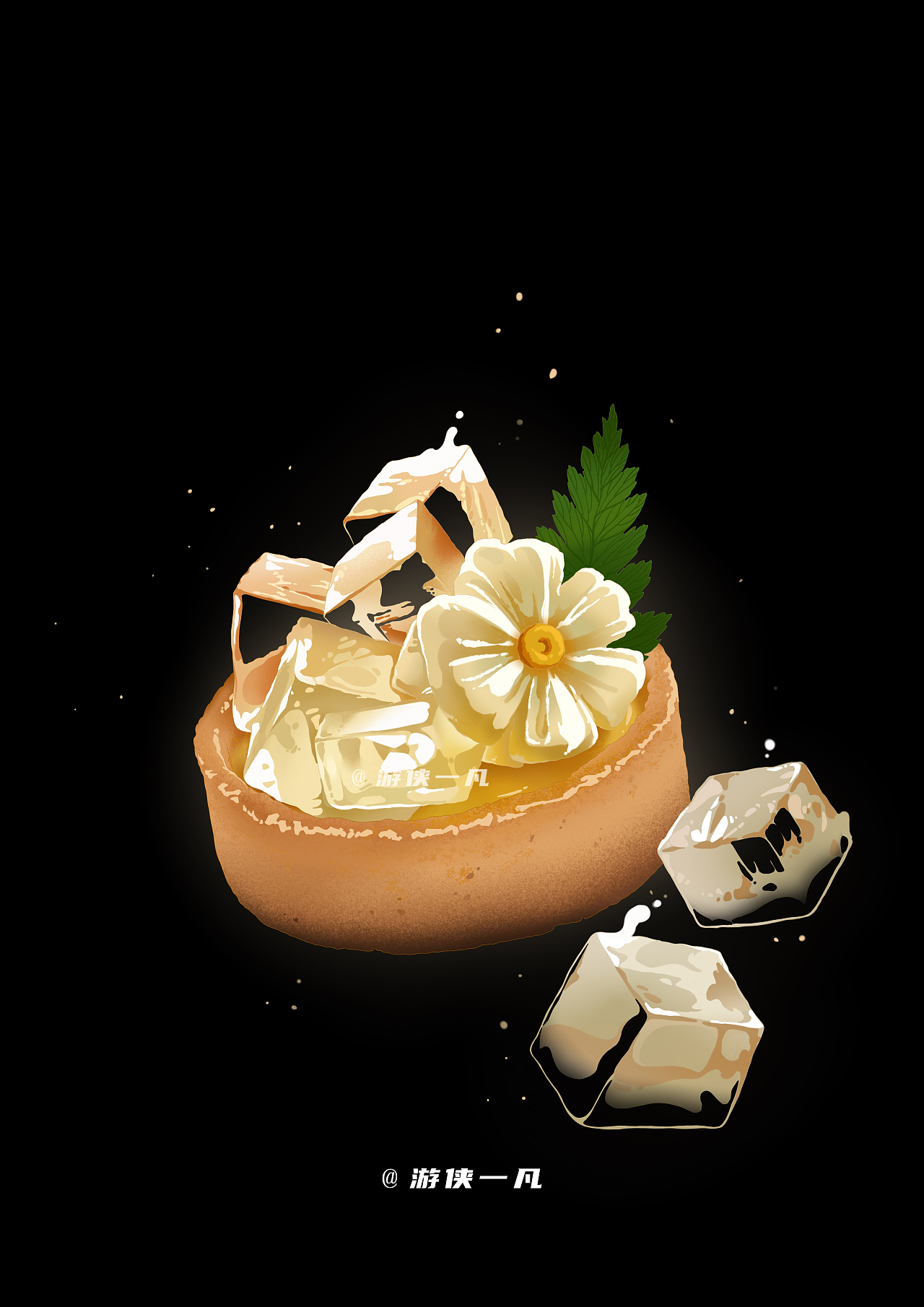 美 食 甜 品 系 列 | 龙井柠檬挞