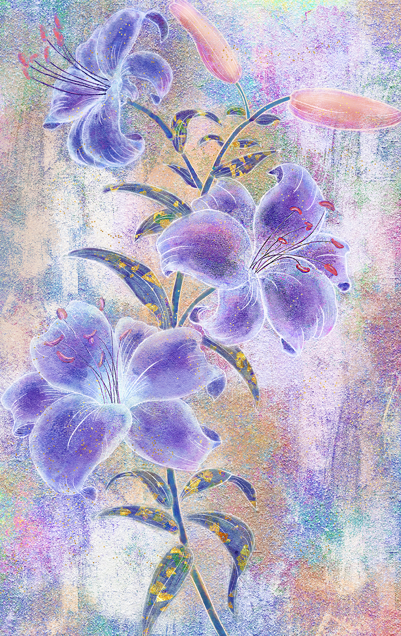 花（图ZMzIwMzQ4MjM2） - 商业插画 - 站酷设计师瞾雪ZX原创素材 - 站酷ZCOOL